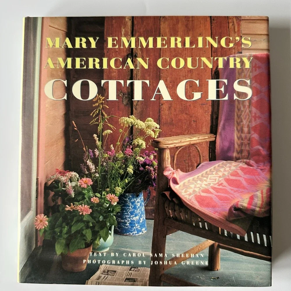 Mary Emmerling American Country Cottages 1993 Hardcover Clarkson Potter DJ VG